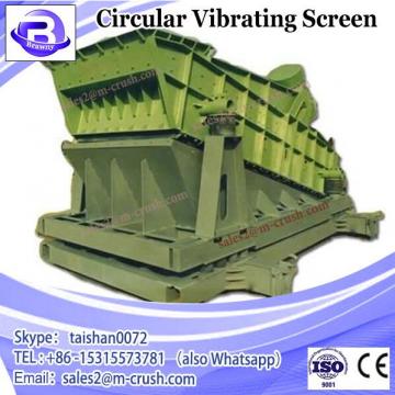 Circular vibrating screen with long service life