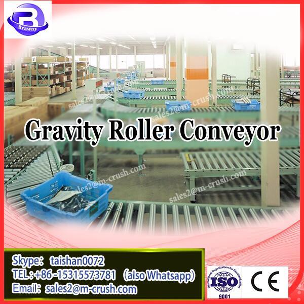 2015 professional carton steel galvanized manual roller conveyor logistics conveying line #2 image