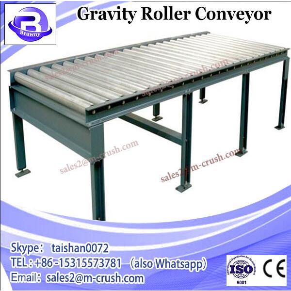 2015 professional carton steel galvanized manual roller conveyor logistics conveying line #3 image